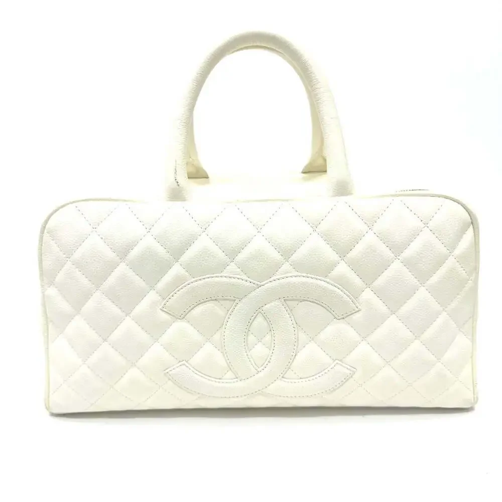 CHANEL White Bag